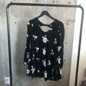 Free People Floral Tunic